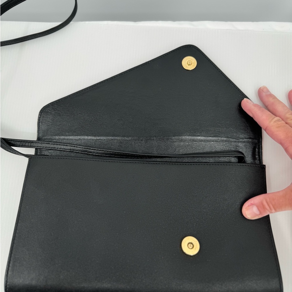 Chic Black And Brown Feather Pattern Shoulder Bag - image 4